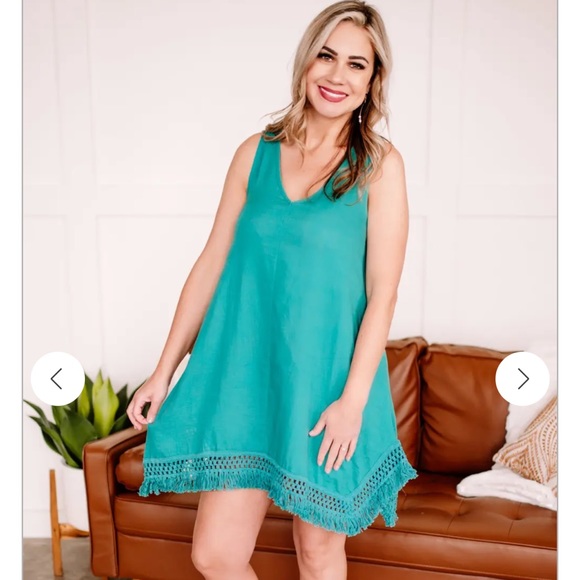 NWT Umgee Teal Dress